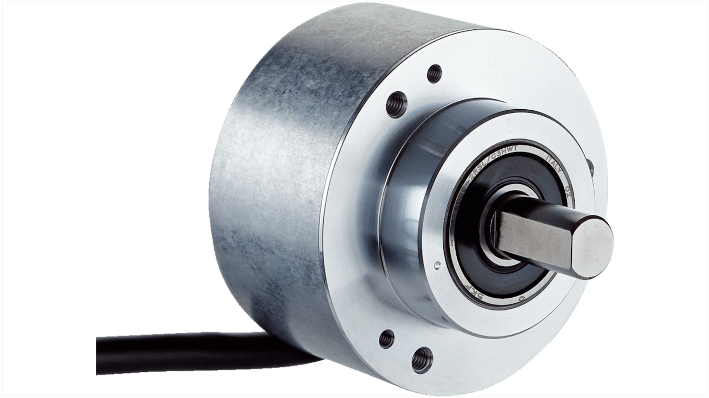 SICK DBS60E Series Incremental Incremental Encoder, 5000ppr ppr, HTL, TTL Signal, Solid shaft Type, 6mm Shaft