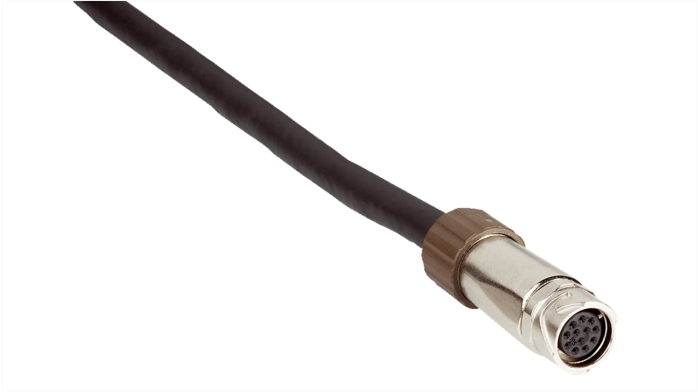 Złącze i kabel ze złączem Złącze M12 liczba rdzeni 12 długość 20m Rodzaj A Żeńskie