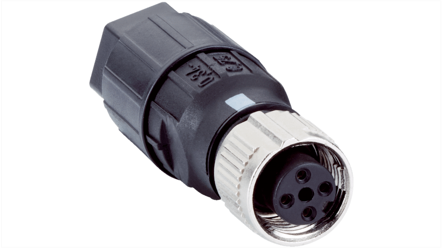 SICK, DOS Compact Power Connector Cable Mount Plug, 4A, 250 V