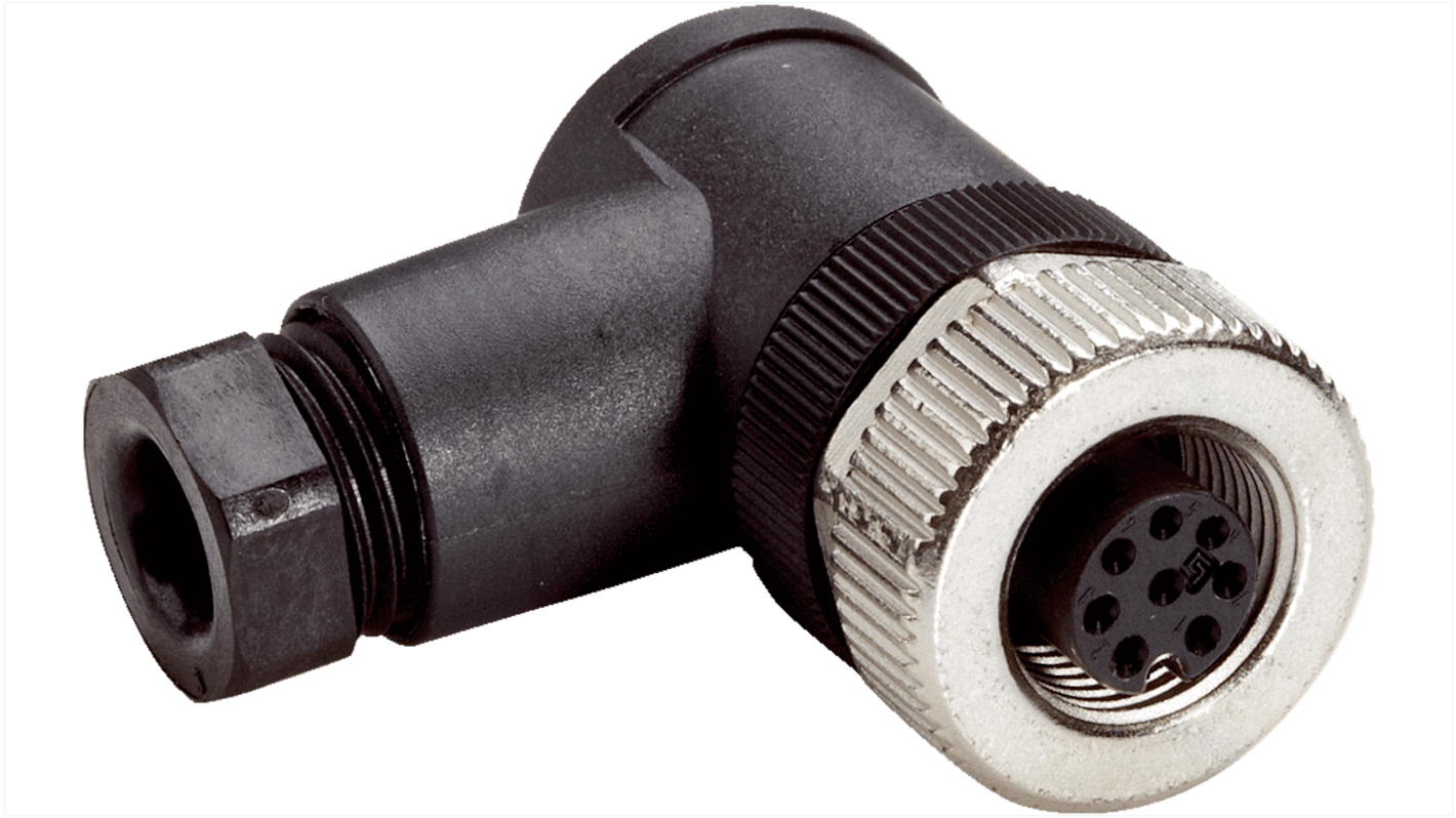 SICK, DOS Compact Power Connector Cable Mount Plug, Screw Termination, 2A, 60 V