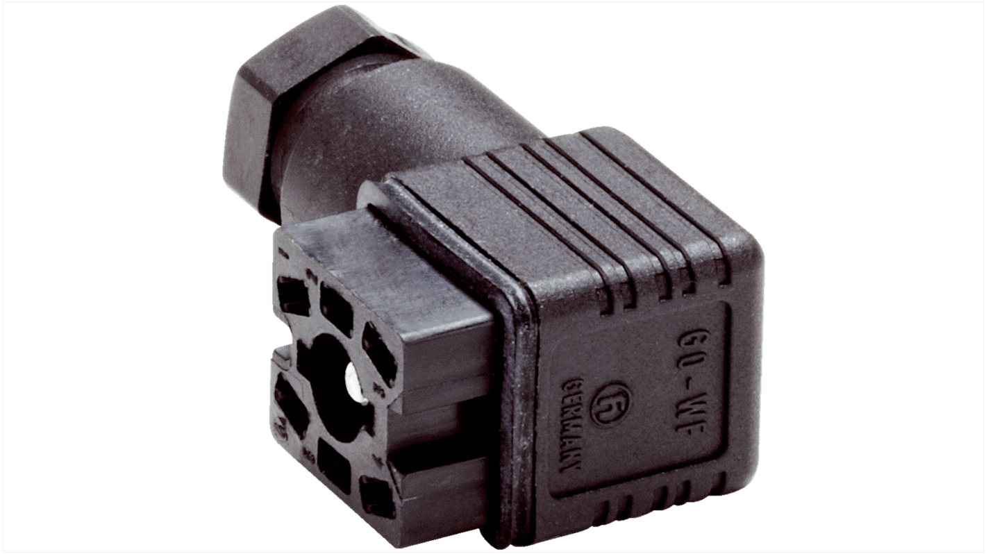 SICK, DOS Compact Power Connector Cable Mount Plug, 6A, 250 V