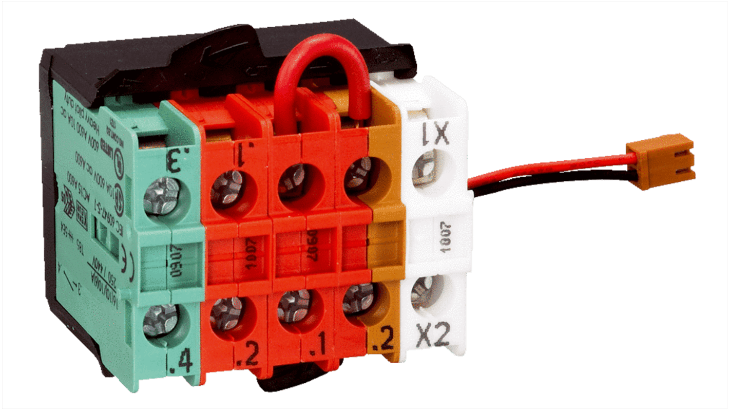 SICK ES21 Series Illuminated Emergency Stop Push Button, Panel Mount, 1NO, 2NC