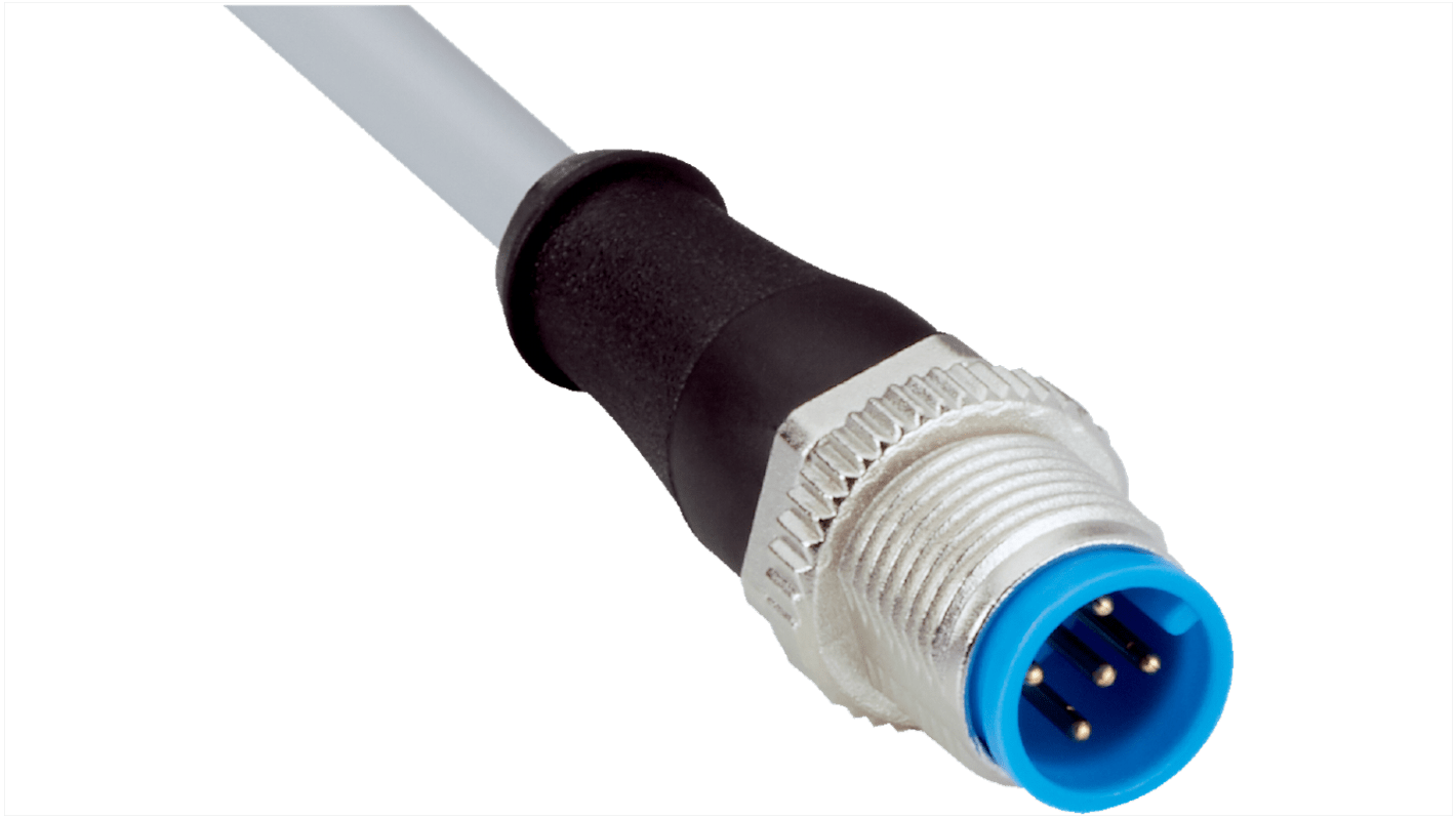 Złącze i kabel ze złączem Złącze M12 liczba rdzeni 5 długość 20m Rodzaj A Męskie