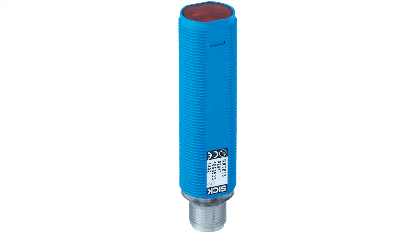 Rs-Online Sensore fotoelettrico Cilindrico SICK a retroriflessione rilevamento 7 2 m uscita NPN