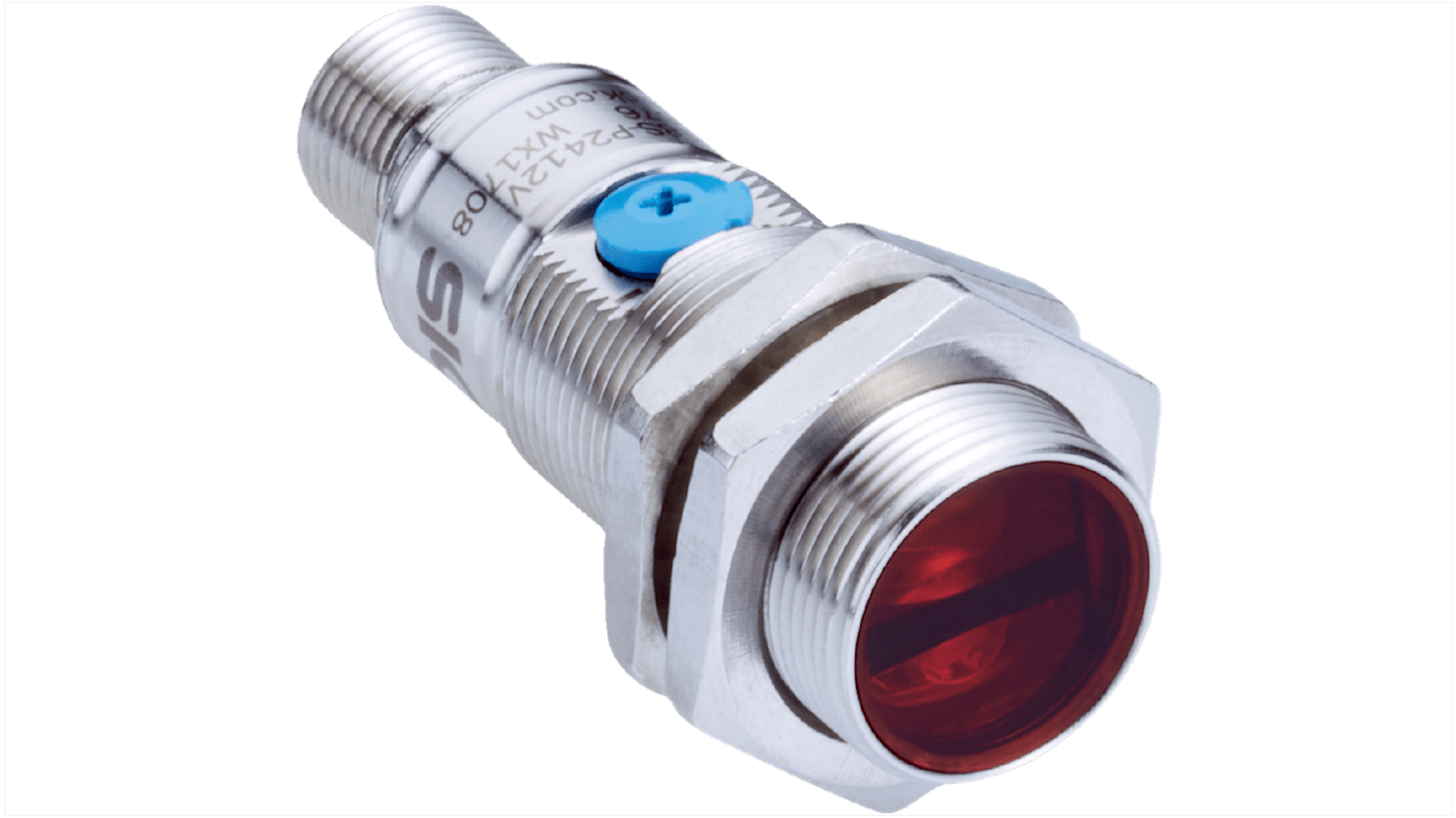 Sick Energetic Photoelectric Sensor, Cylindrical Sensor, 1000 mm Detection Range