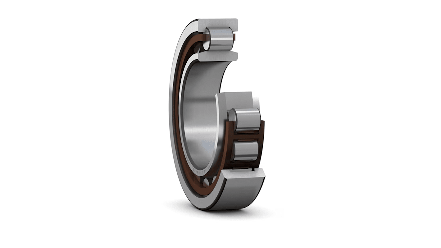SKF ローラーベアリング, 内径：30mm, 外径：62mm, レース幅：16mm, NU 206 ECP