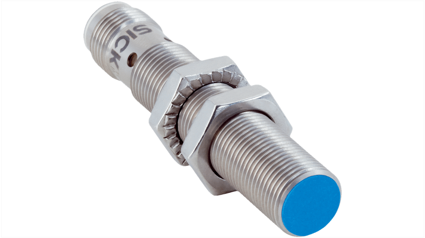 Rs-Online Sensore di prossimità Cilindro filettato SICK M12 rilevamento 4 mm 10 → 30 V CC