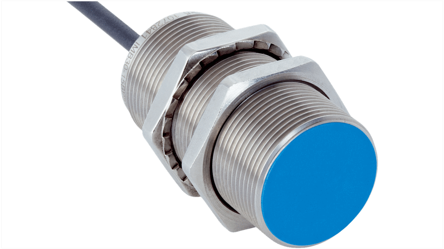 Rs-Online Sensore di prossimità Cilindro filettato SICK M30 rilevamento 15 mm 10 → 30 V CC