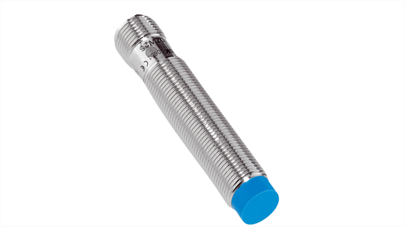 Rs-Online Sensore di prossimità Cilindro filettato SICK M12 rilevamento 4 mm 10 → 30 V CC