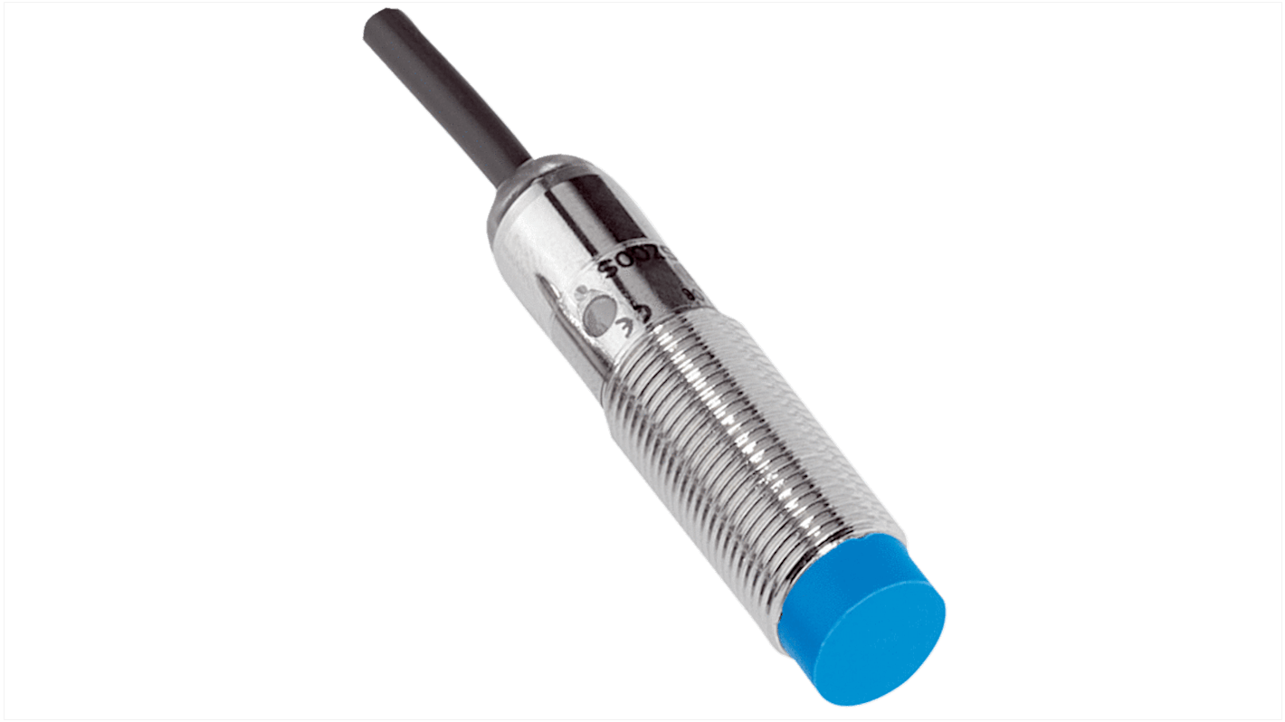 Rs-Online Sensore di prossimità Cilindro filettato SICK M12 rilevamento 10 mm 10 → 30 V CC