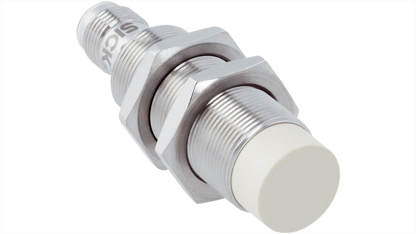 Rs-Online Sensore di prossimità Cilindro filettato SICK M18 rilevamento 12 mm 10 → 30 V CC