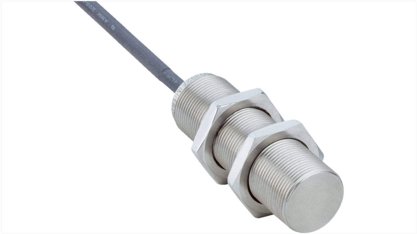 Rs-Online Sensore di prossimità Cilindro filettato SICK M18 rilevamento 8 mm 10 → 30 V CC