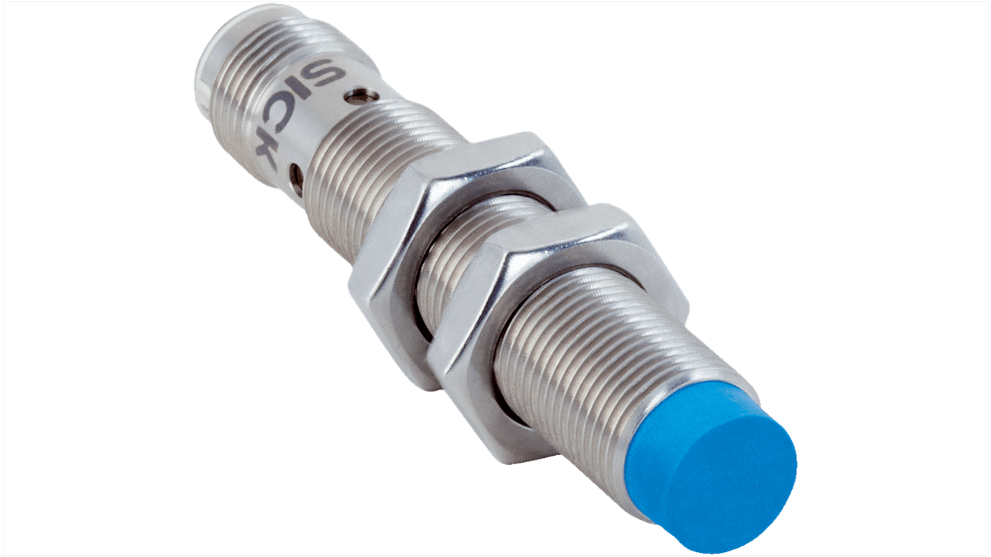 Rs-Online Sensore di prossimità Cilindro filettato SICK M12 rilevamento 8 mm 7 2 → 60 V CC