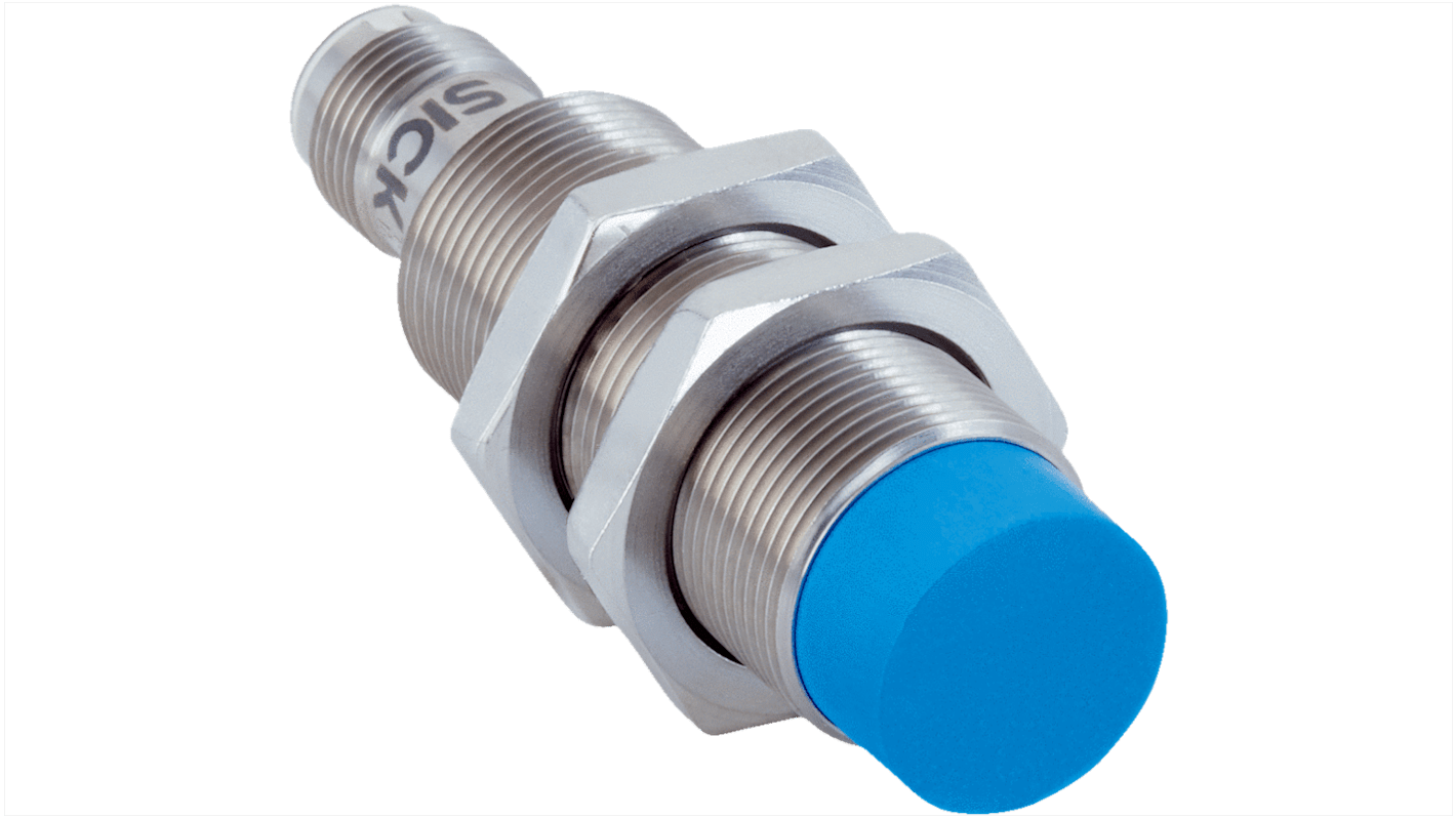 Rs-Online Sensore di prossimità Cilindro filettato SICK M18 rilevamento 12 mm 7 2 → 60 V CC