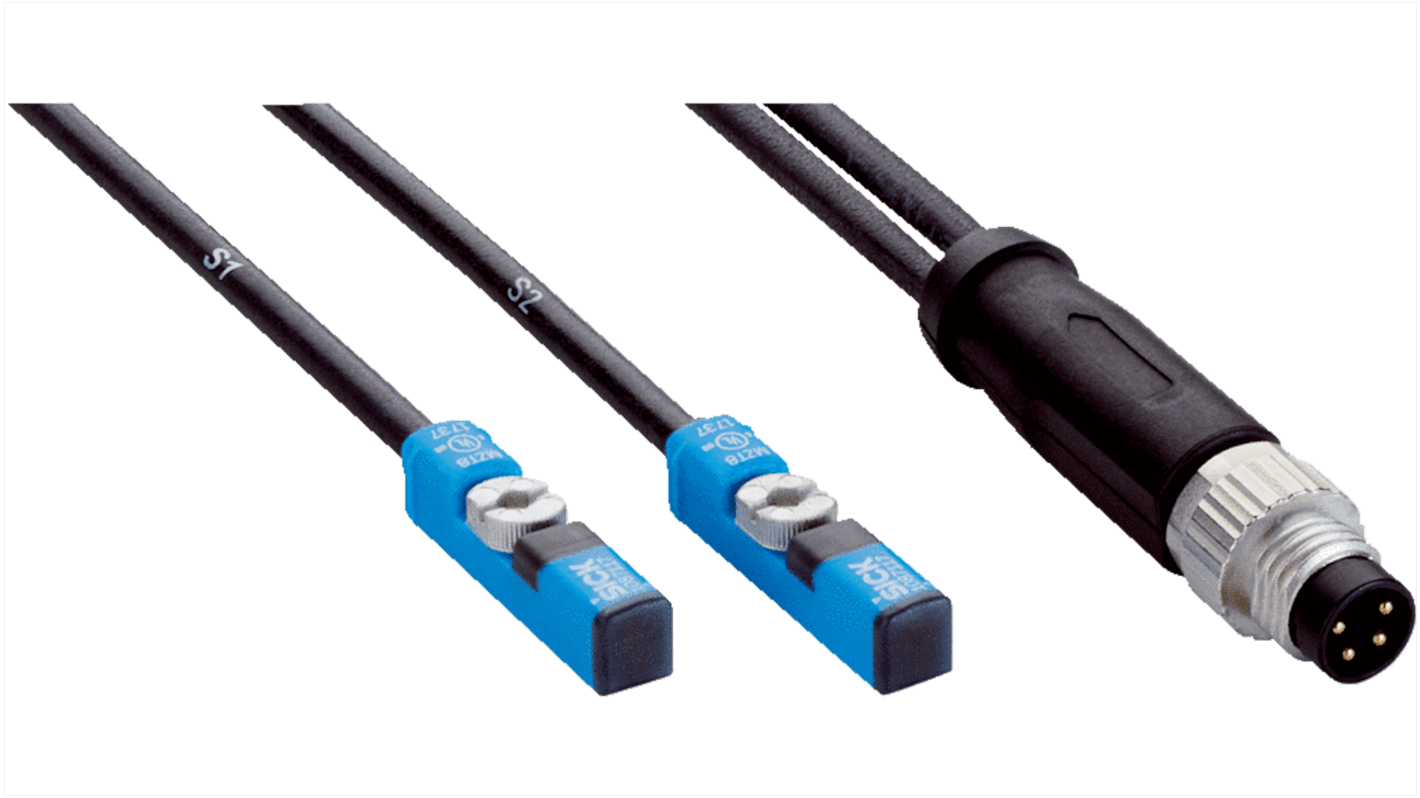 SICK T-slot Pneumatic Cylinder Sensor, IP68, 10 → 30V dc, PNP Operation, MZT8, with LED indicator