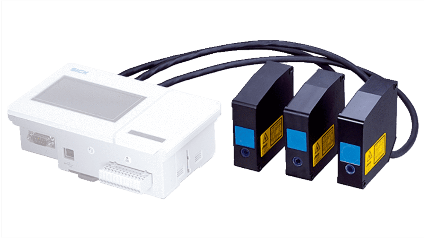 Rs-Online Sensore di distanza Rettangolare SICK rilevamento 26 mm uscita PNP / NPN