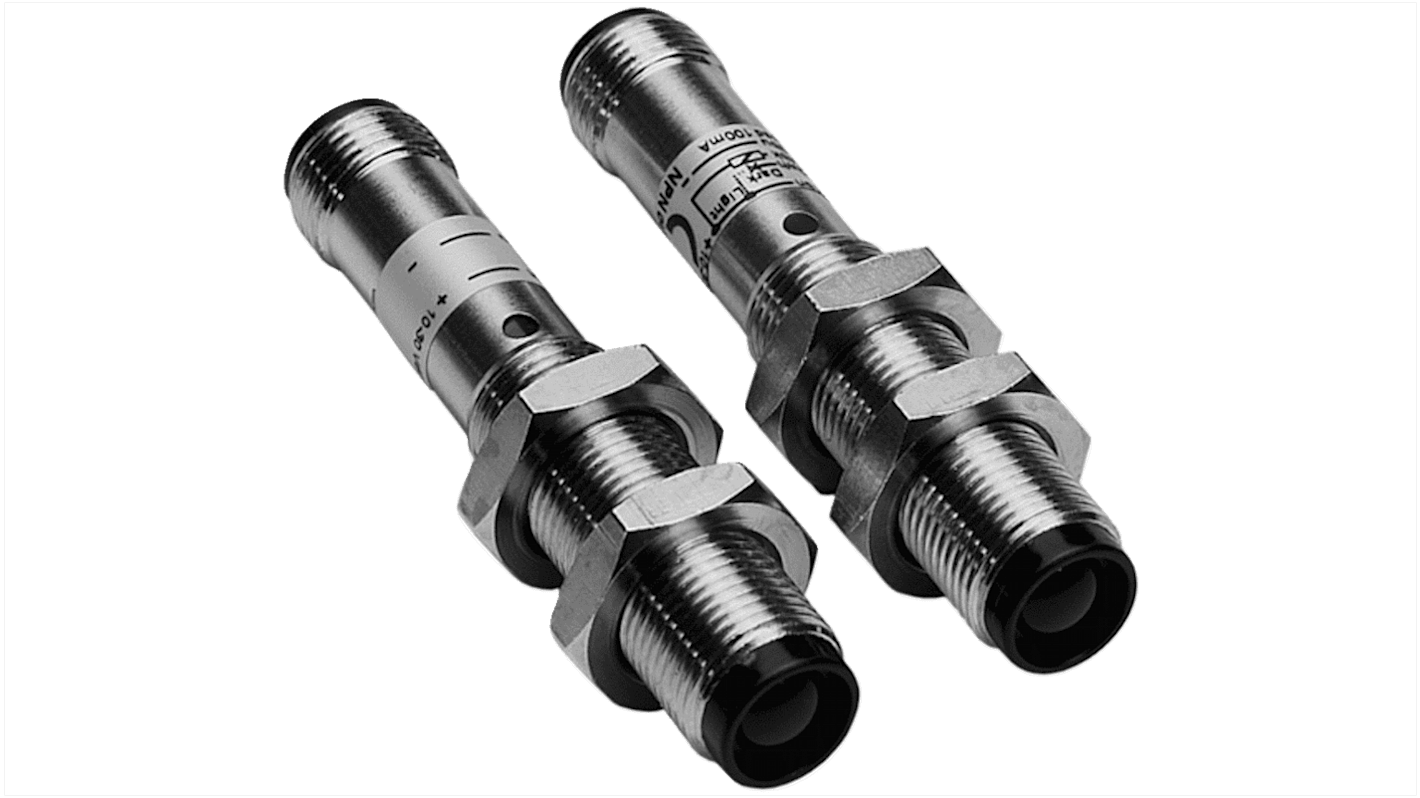 Rs-Online Sensore fotoelettrico Cilindrico SICK rilevamento 115 mm uscita PNP