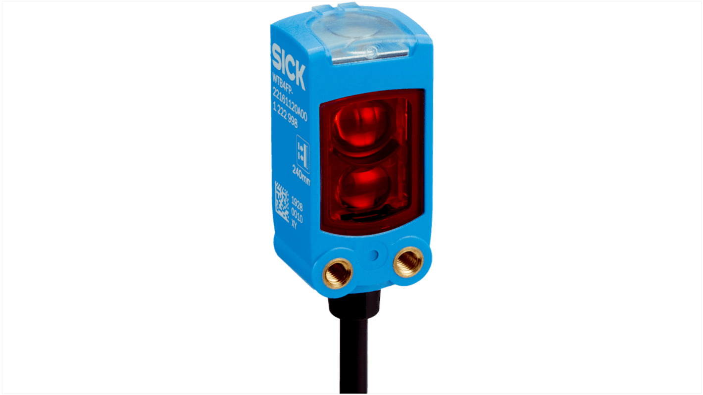 Rs-Online Sensore fotoelettrico Rettangolare SICK a retroriflessione rilevamento 4 5 m uscita PNP / NPN