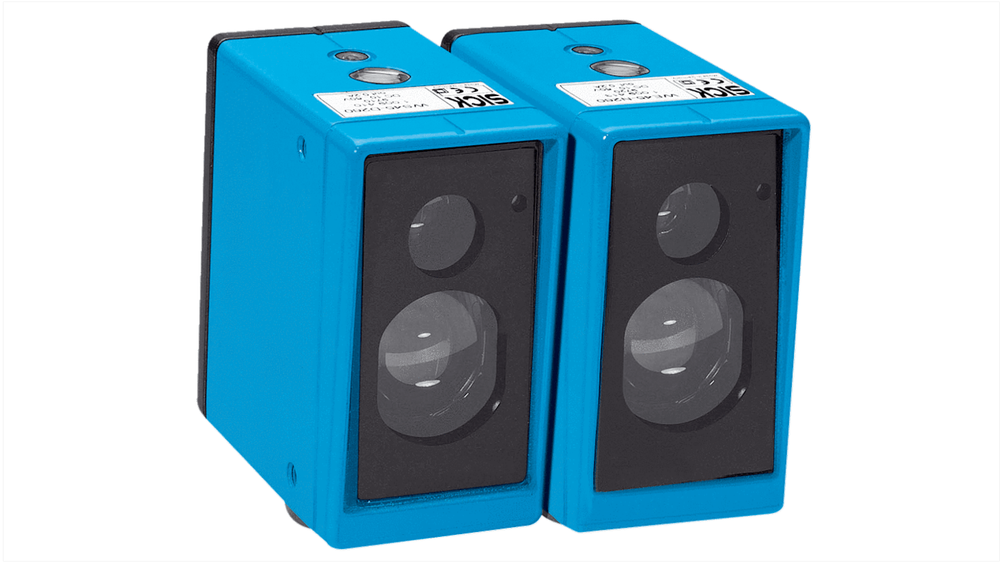 Rs-Online Sensore fotoelettrico Rettangolare SICK Attraverso il fascio rilevamento 350 m uscita Isolato elettricamente relè