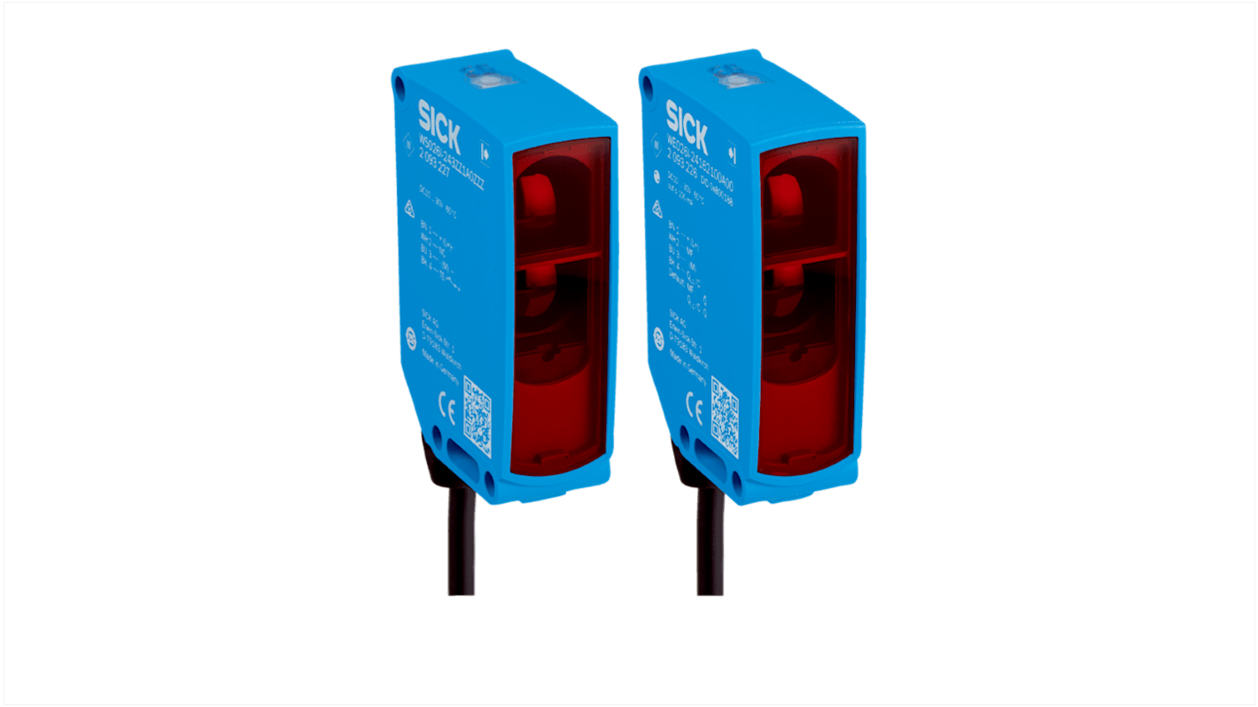 Rs-Online Sensore fotoelettrico Rettangolare SICK Attraverso il fascio rilevamento 60 m uscita PNP / NPN