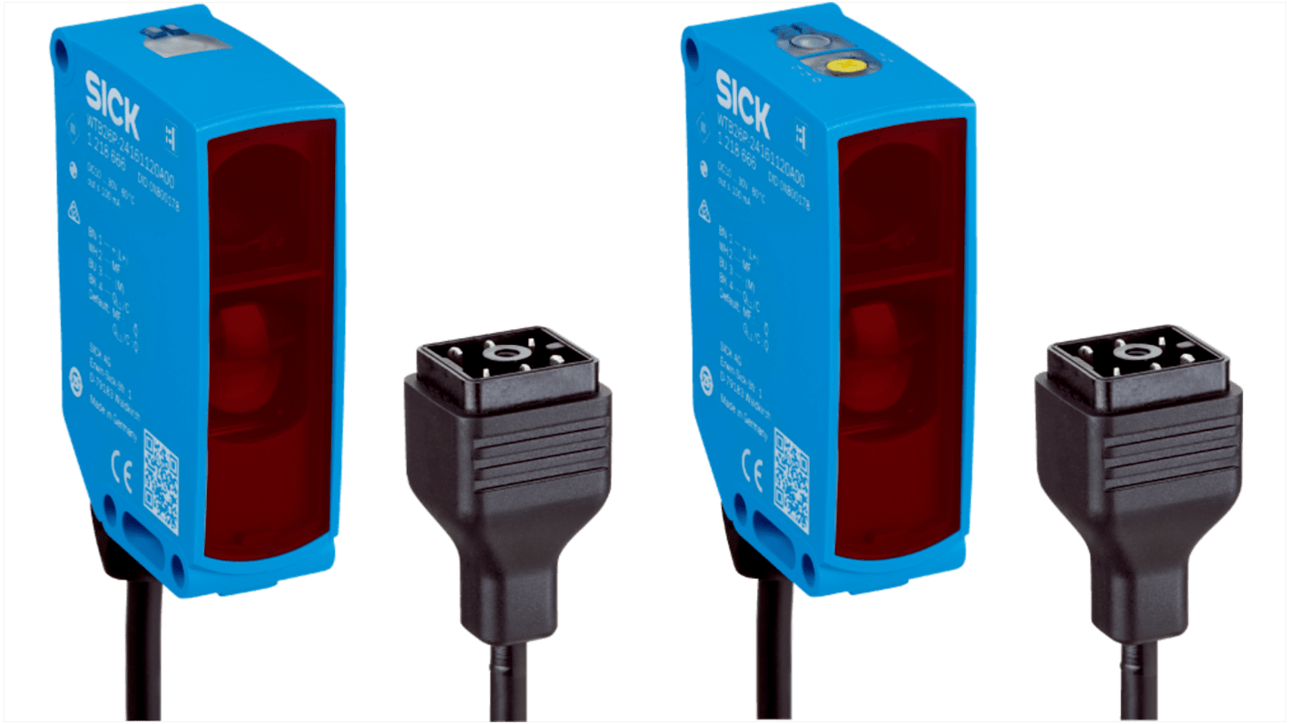 Rs-Online Sensore fotoelettrico Rettangolare SICK Attraverso il fascio rilevamento 60 m uscita PNP / NPN