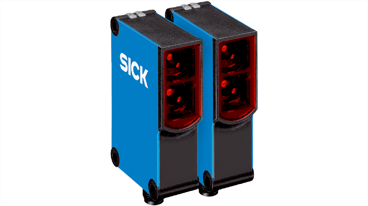 Rs-Online Sensore fotoelettrico Rettangolare SICK Attraverso il fascio rilevamento 35 m uscita Isolato elettricamente relè