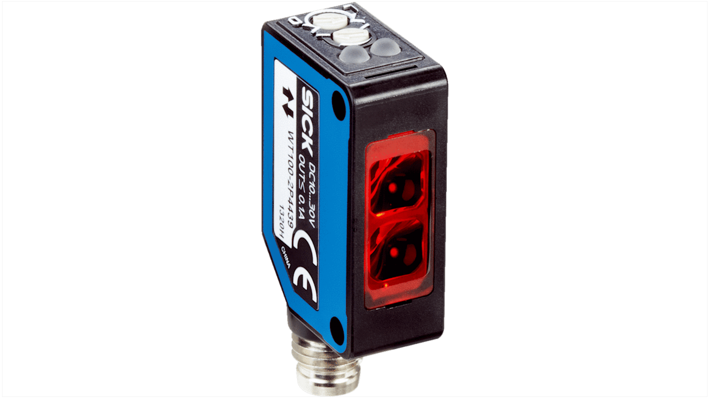 Sick Energetic Photoelectric Sensor, Rectangular Sensor, 1200 mm Detection Range