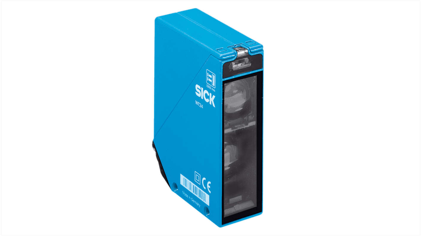 Rs-Online Sensore fotoelettrico Rettangolare SICK Soppressione di sfondo rilevamento 1200 mm uscita Isolato elettricamente