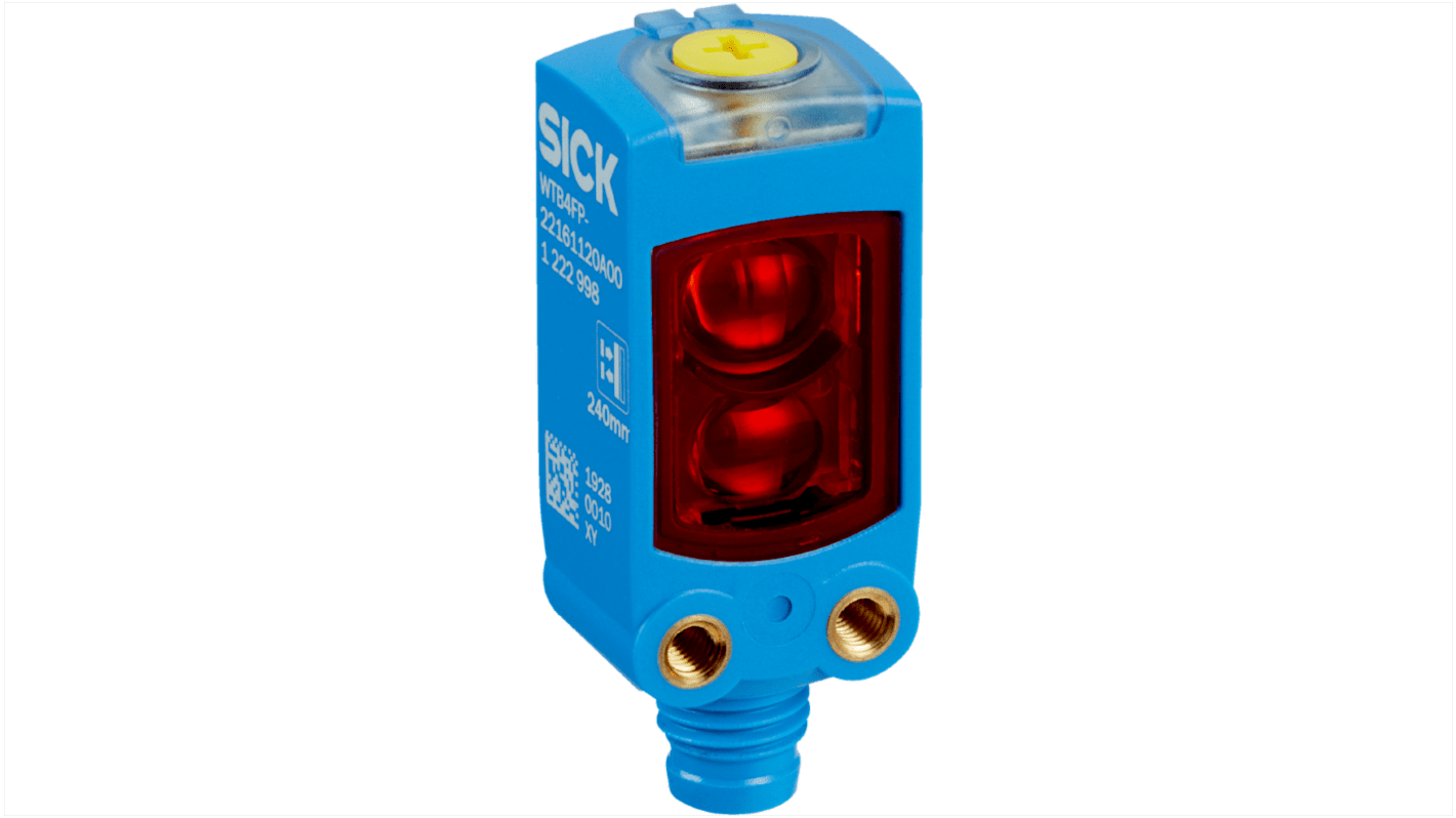 Sick Background Suppression Photoelectric Sensor, Rectangular Sensor, 220 mm Detection Range