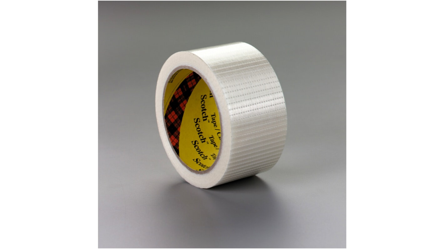 3M 7000095244 Paketband, Polypropylenfolie, transparent, Stärke 0.13mm, 50mm x 50m