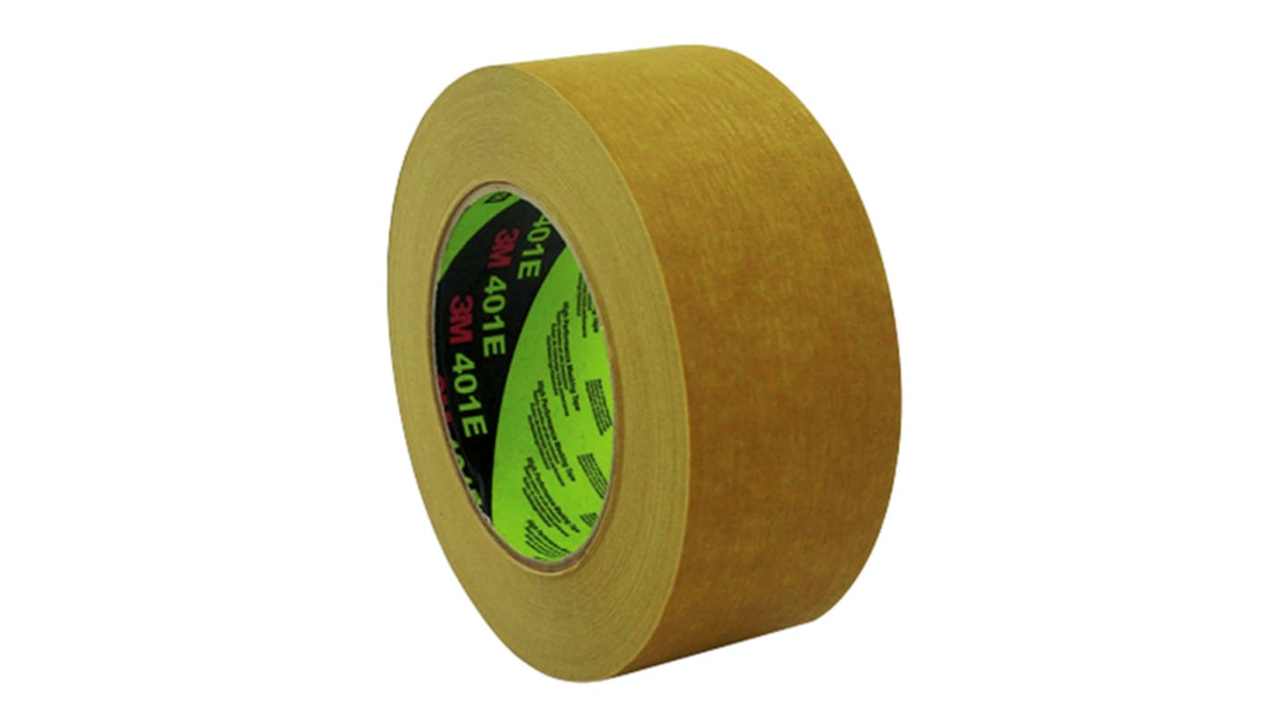 Taśma maskująca 3M szerokość: 18mm Papier krepowany Brązowy