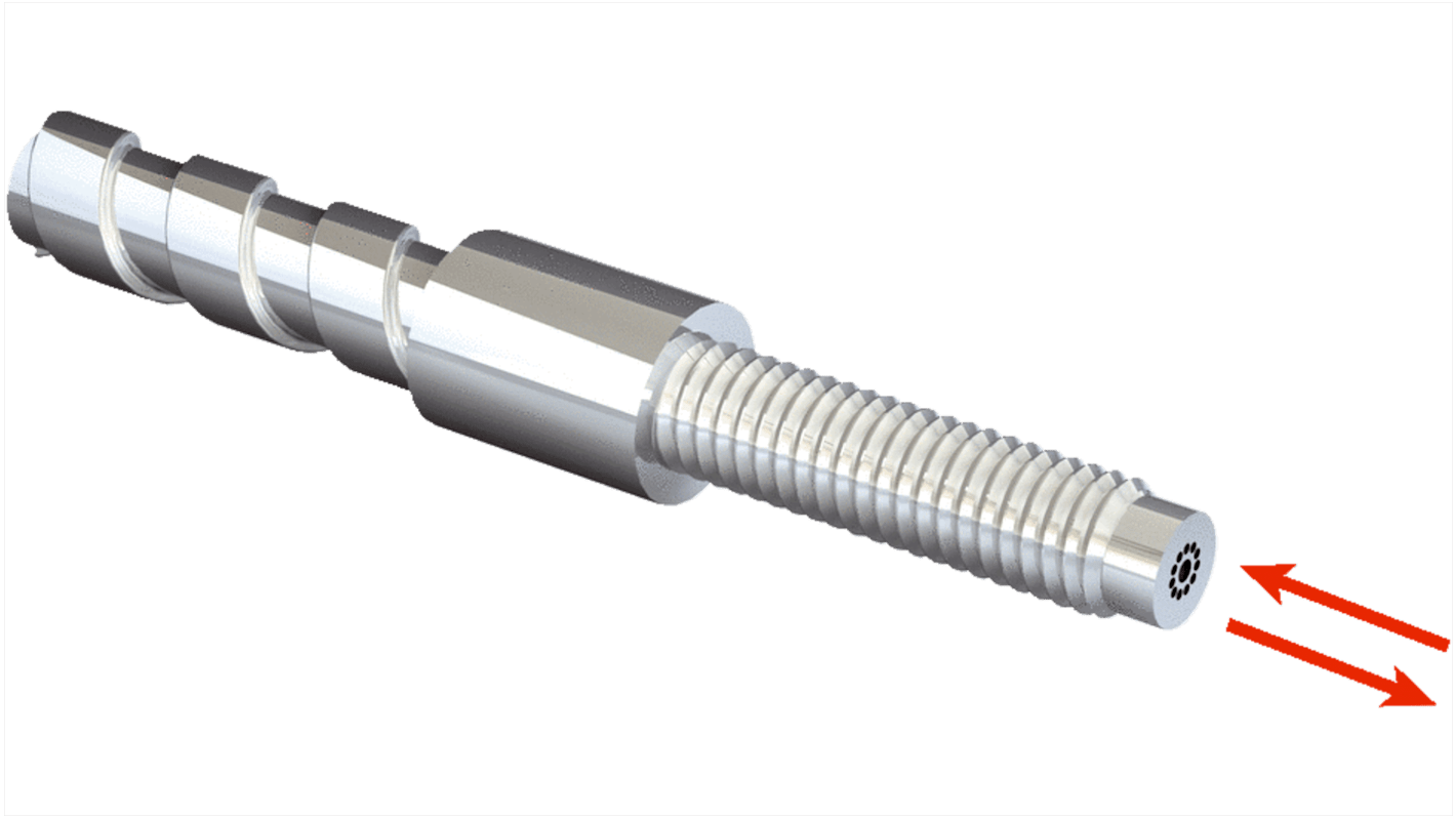 Sensore per fibre ottiche Sick, M3, Plastica