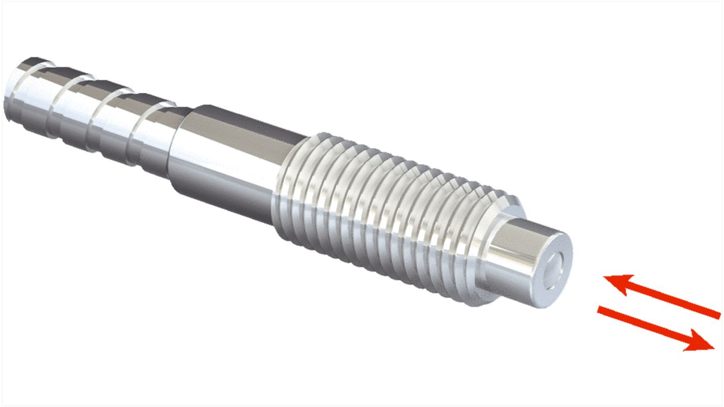 Sensore per fibre ottiche Sick, M6, Vetro