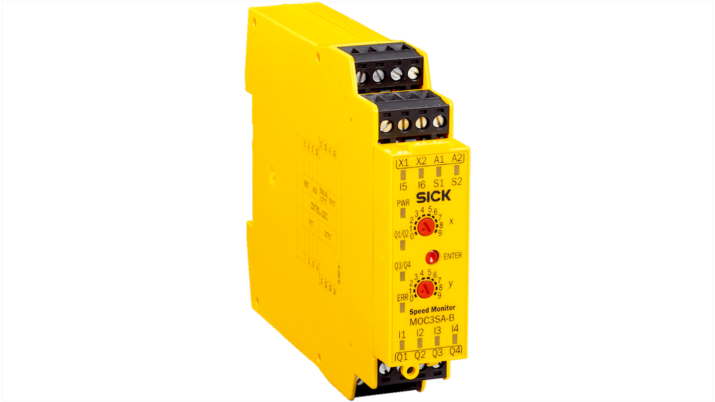 Sick MOC3SA Series Safety Controller, 24 V