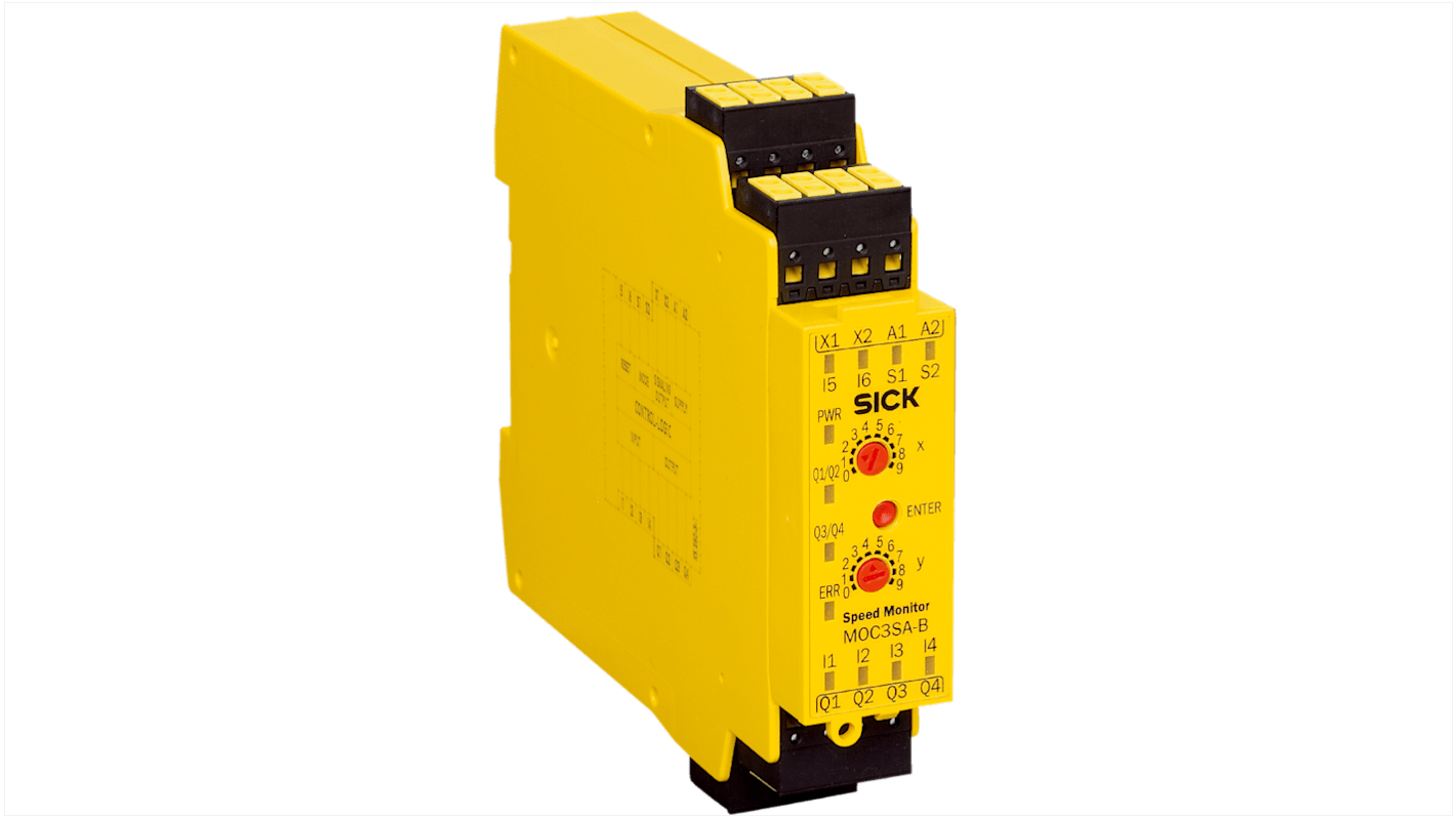 SICK MOC3SA Series Safety Controller, 24 V