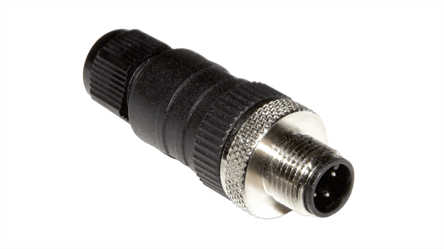 SICK Connector, M12 Connector, Plug, Male, IP65, IP67, STE Series