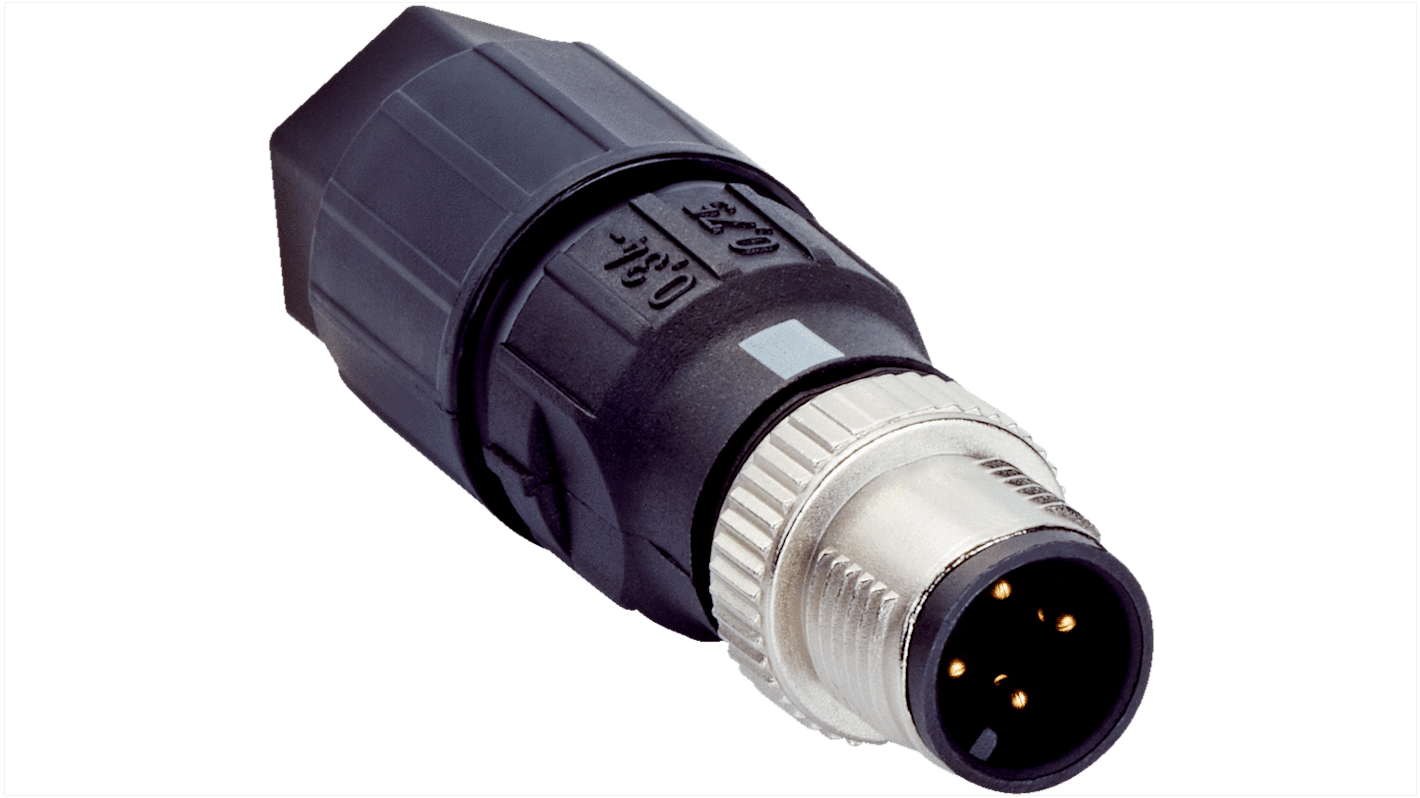 Sick Connector, M12 Connector, Plug, Male, IP65, IP67, STE Series