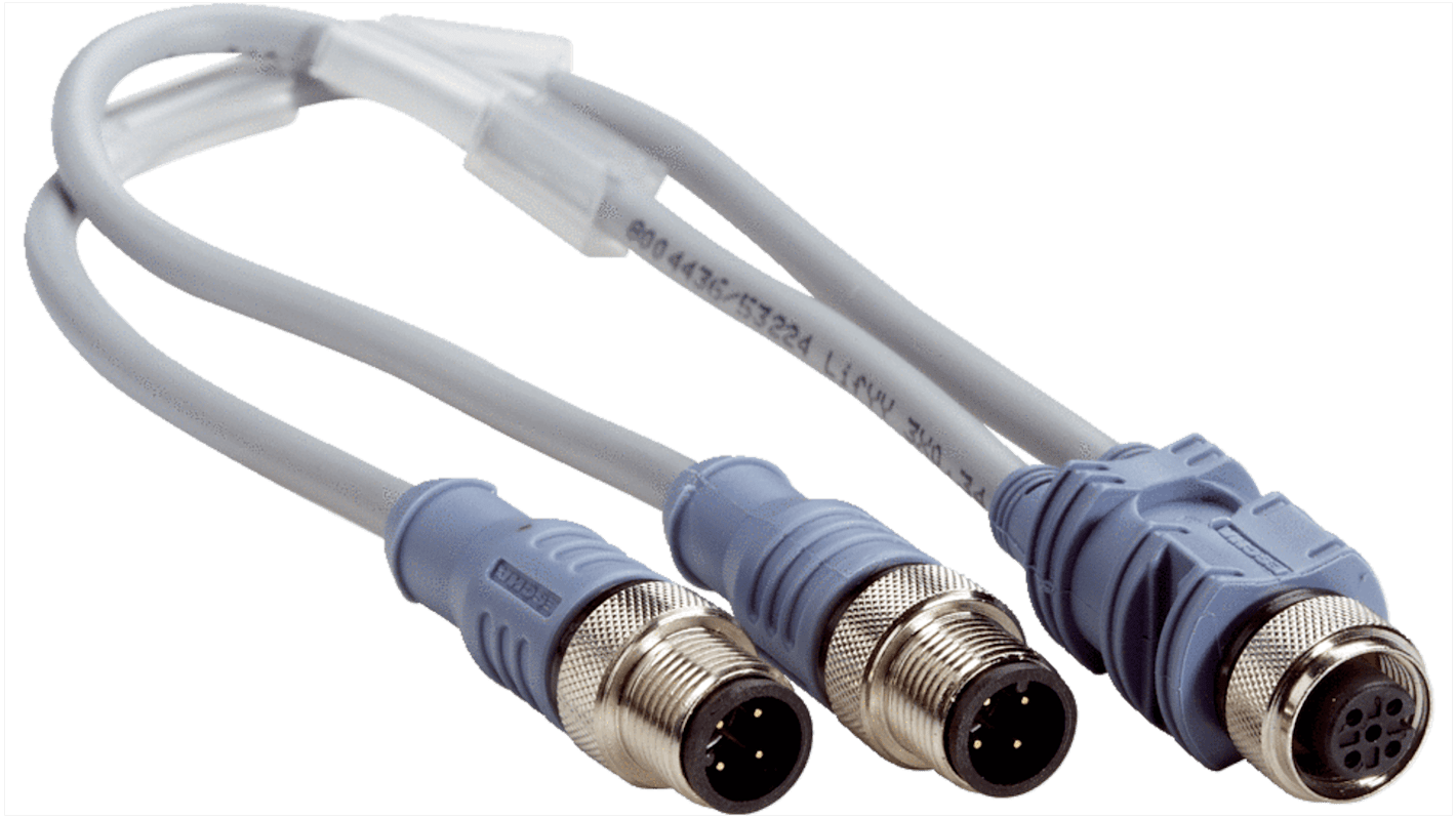 SICK Connector, Screw Mount, M12 Connector, Plug, Female, IP67, SYL Series