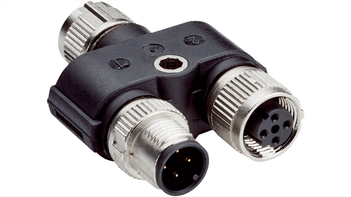 SICK Connector, M12 Connector, Plug, Female, SYL Series