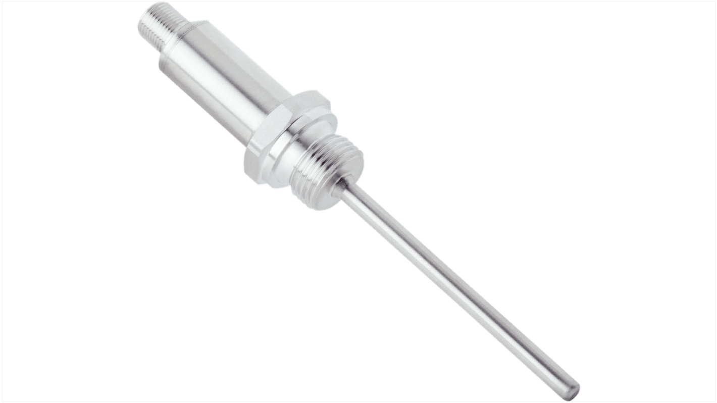 SICK PT100 RTD Sensor, 6mm Dia, 350mm Long, 2 Wire, NPT 1/2, = ± 1.0 % +150°C Max