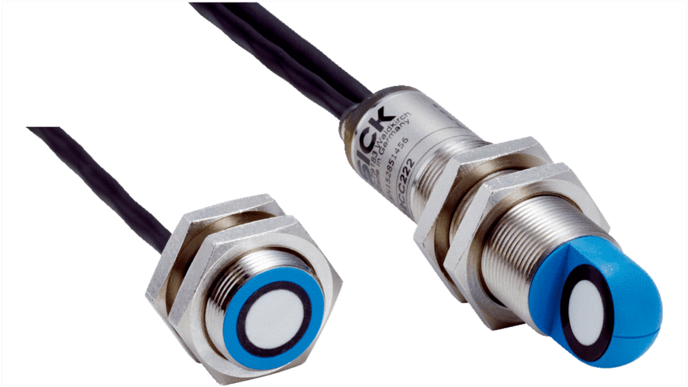 Rs-Online Sensore fotoelettrico Cilindrico SICK Attraverso il fascio rilevamento 20 mm uscita NPN