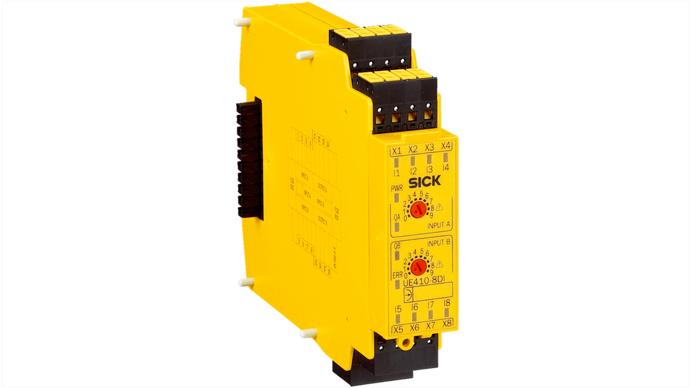 Sick UE410 Series Safety Controller, 8 Safety Inputs, 8 Safety Outputs