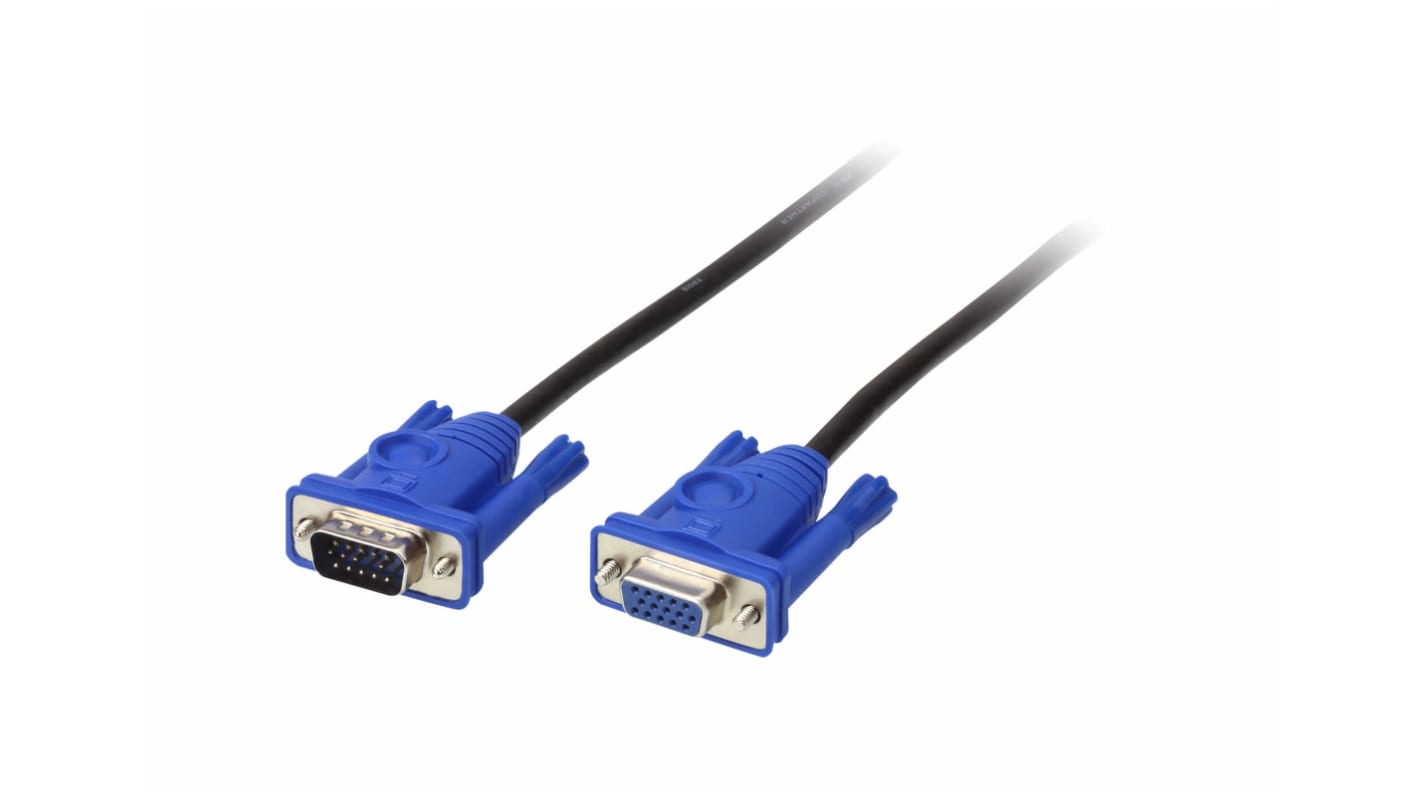 Aten Male VGA to Female VGA Cable, 3m