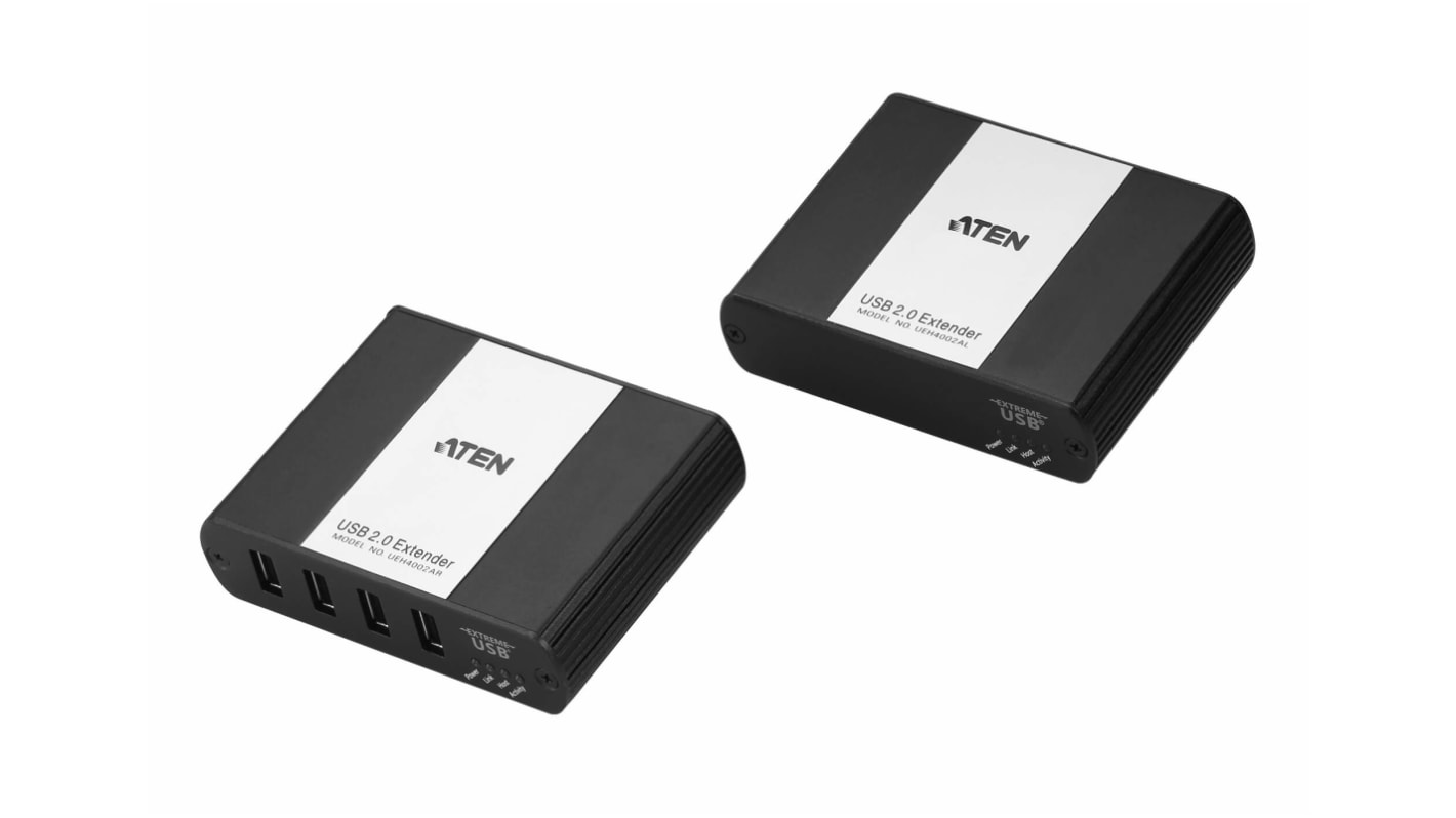 Aten USB延长器, USB 2.0, 4端口, USB传输, 60m