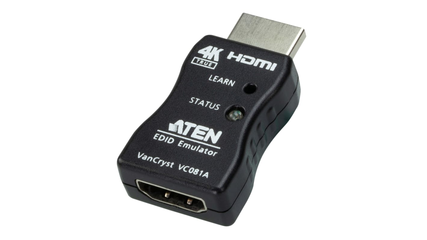 Aten HDMI to HDMI Emulator, 3840 x 2160 Maximum Resolution