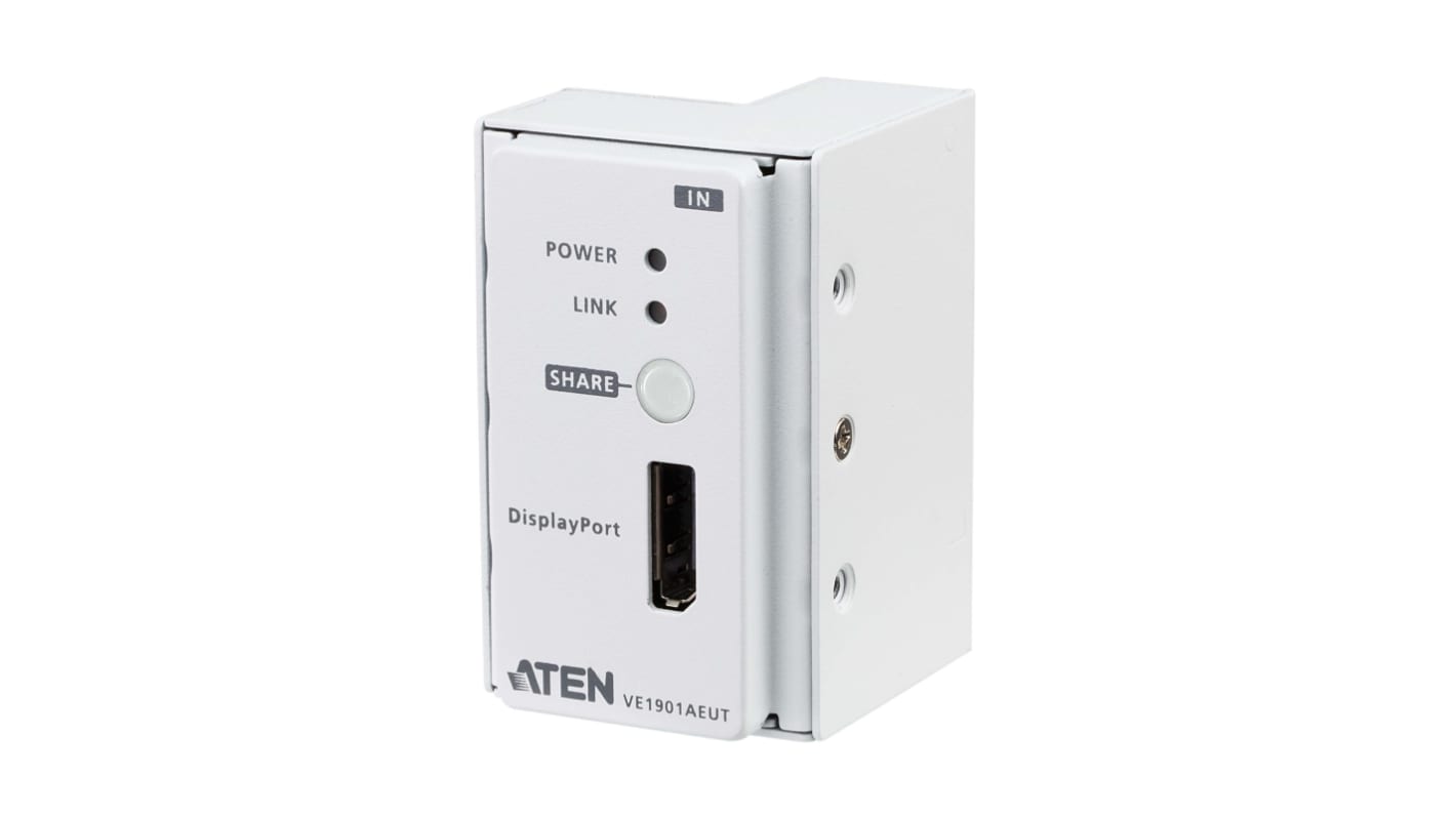 Aten DisplayPort延长器, 单端口, CAT 6传送, 40m, 最大分辨率4096 x 2160