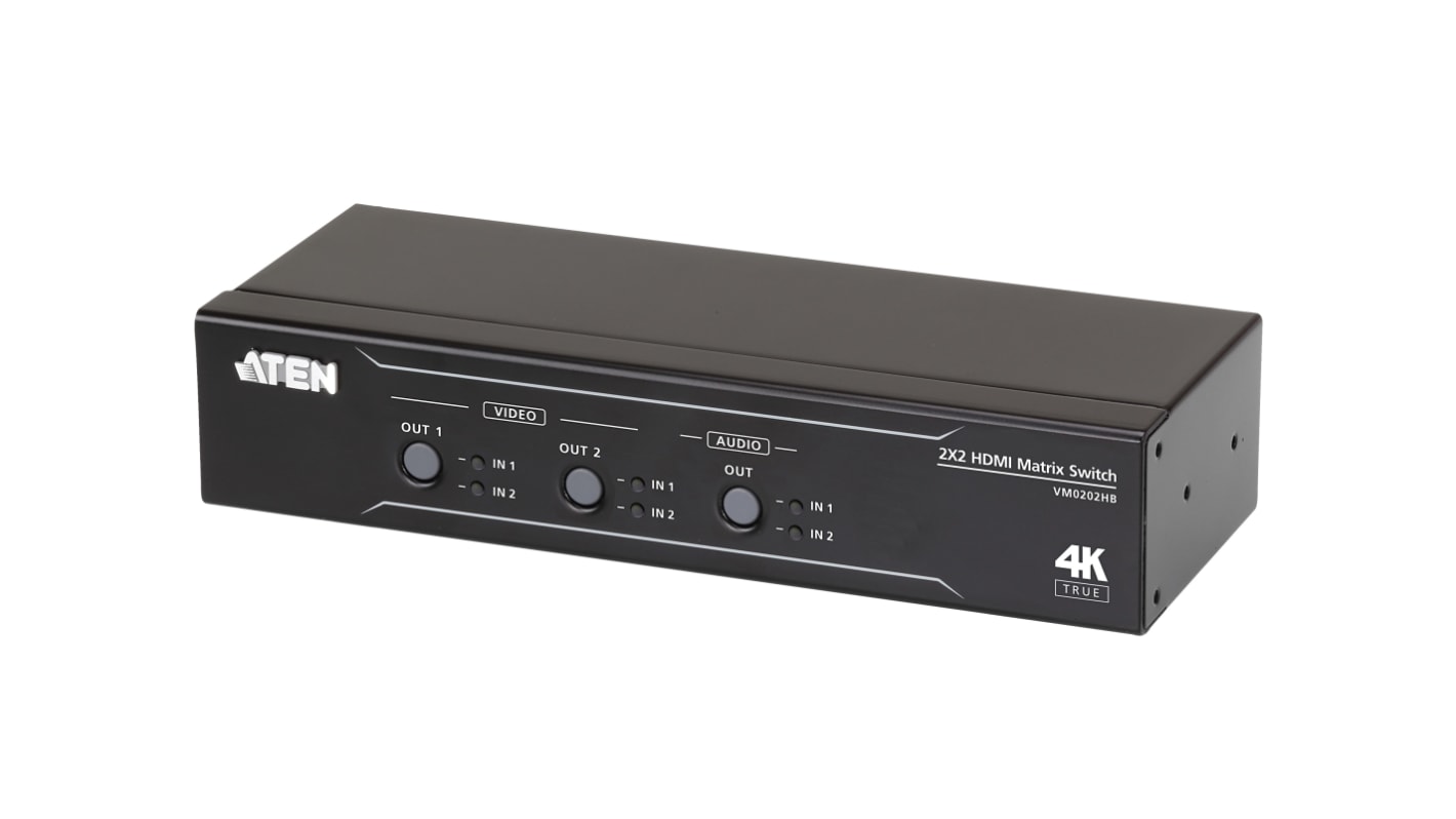 Aten 4 Port 2 Input 2 Output HDMI Matrix Switch 4096 x 2160