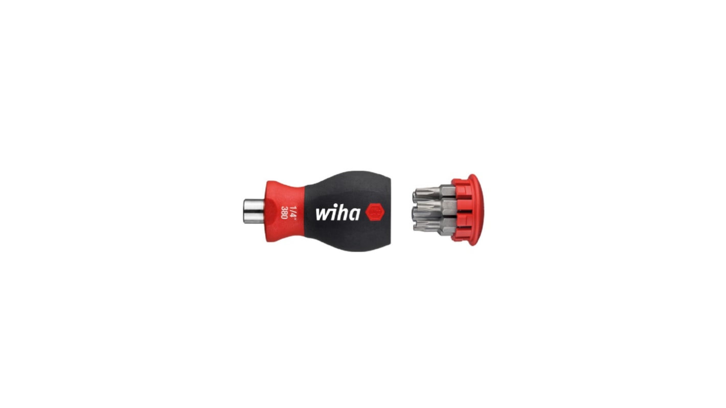 Wiha Torx Bit Holder Screwdriver, 6-Piece