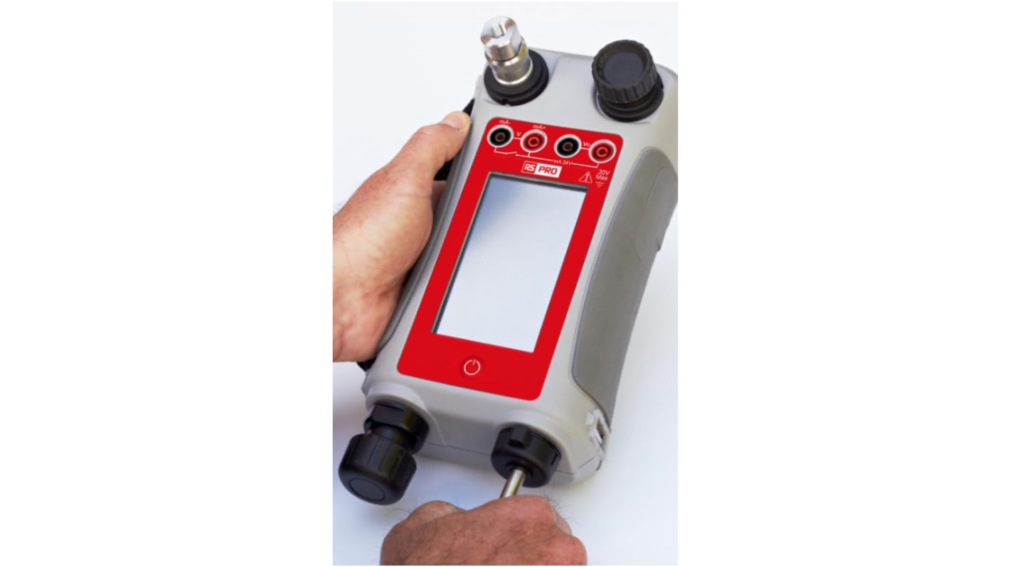 Kalibrator ciśnienia, 0,01 bar, z kalibracją DKD, RS PRO