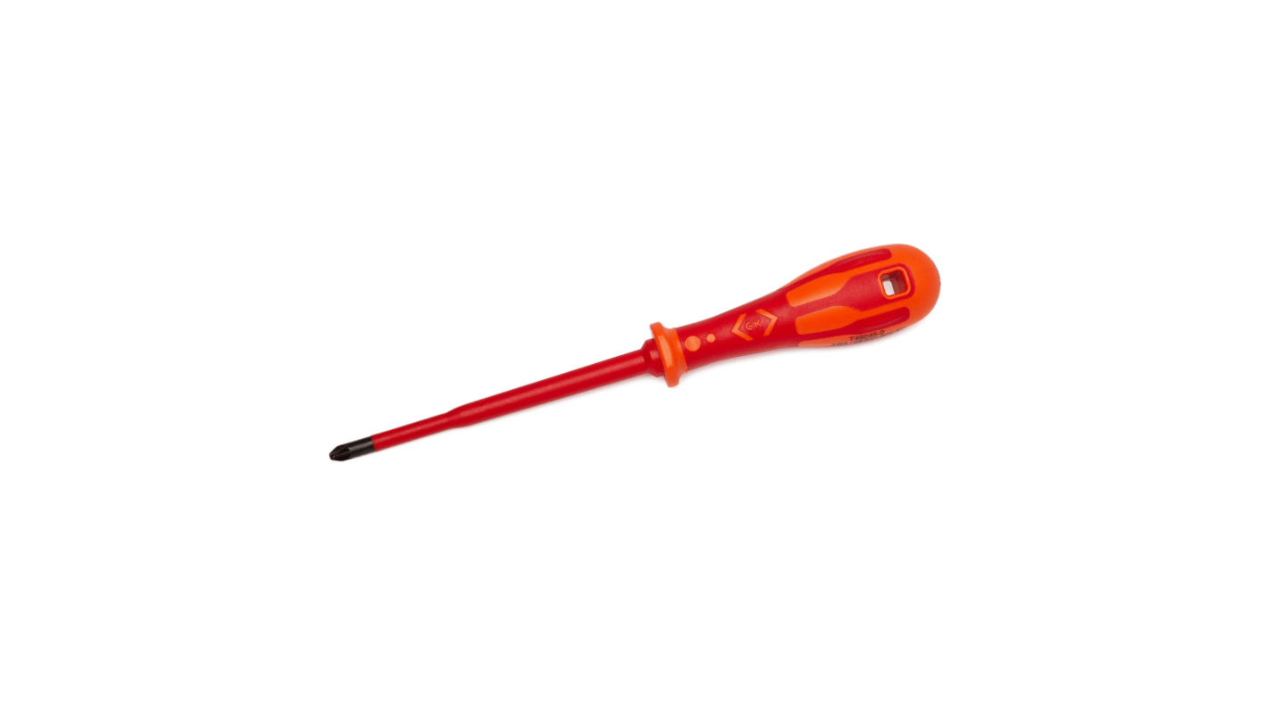 CK Modulo Insulated Screwdriver, SL-PH1 Tip, 100 mm Blade, VDE/1000V, 200 mm Overall